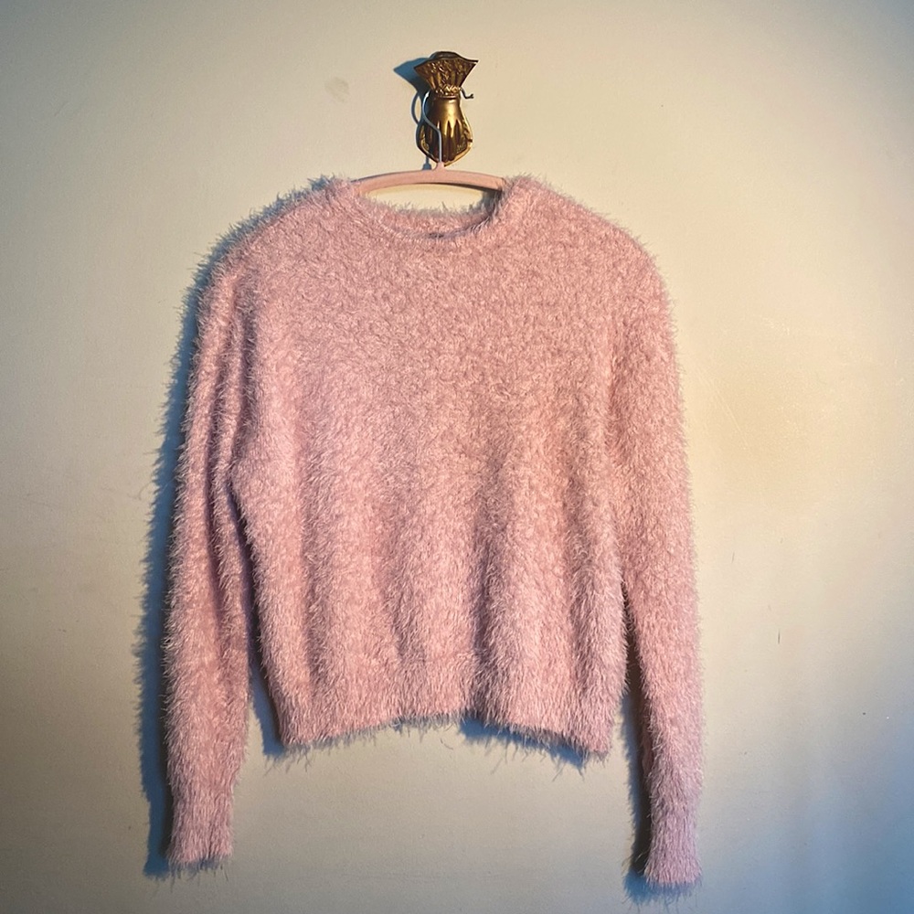 H&M Divided • Pink Brushed Fuzzy Sweater